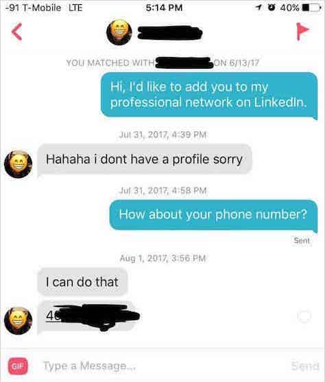 Pick up lines to get a phone number