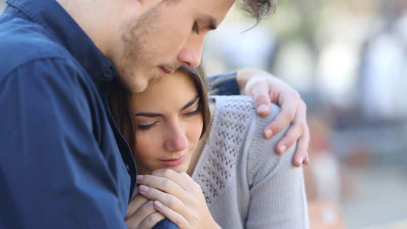 man showing true love for his girlfriend