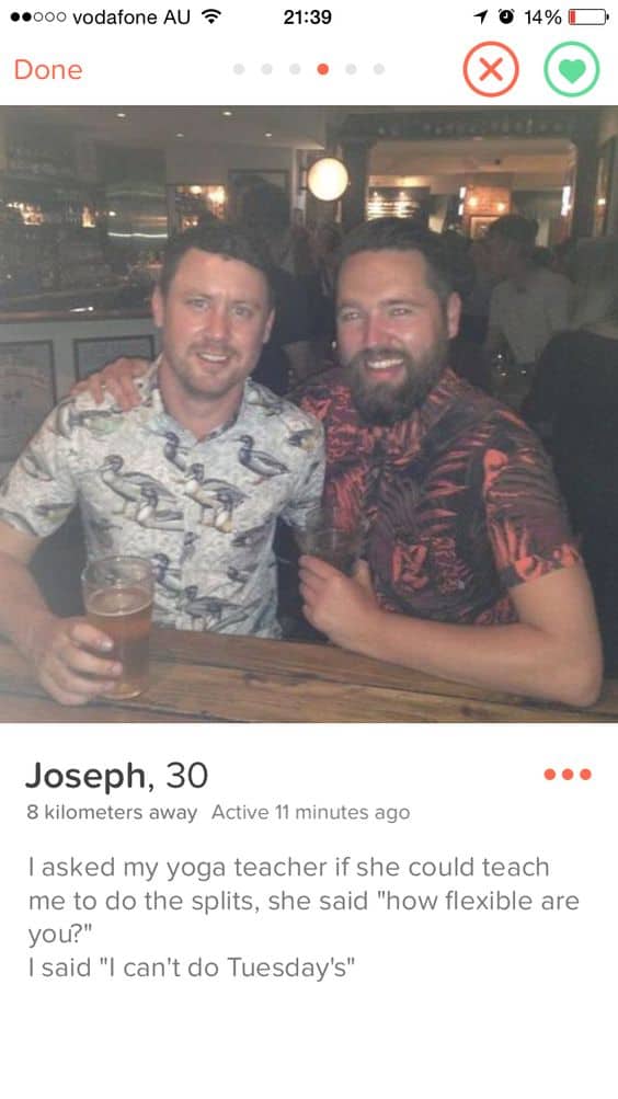 Male tinder bio 8 Examples