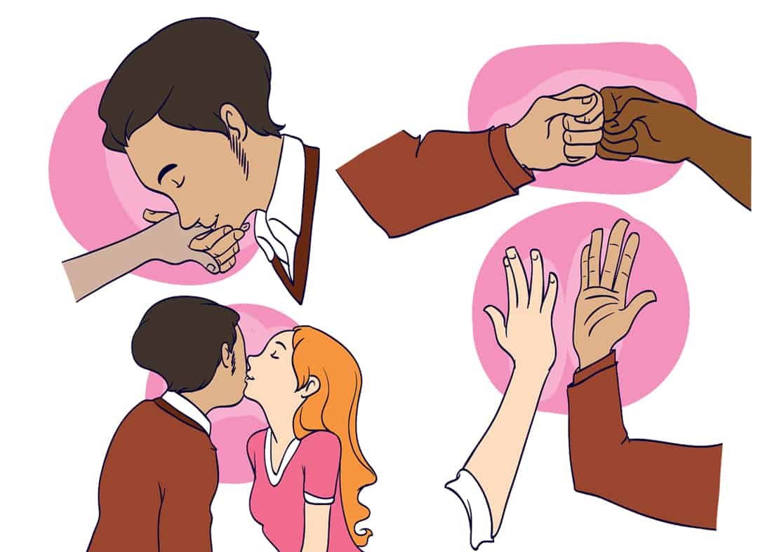 How to have a great handshake step 2