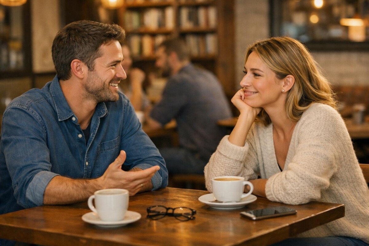 How to be attractive to women advice with confident body language and natural conversation