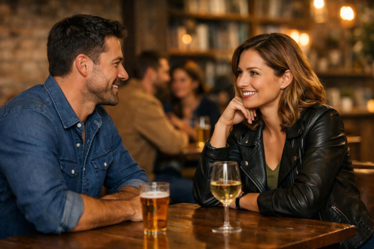 The Ultimate Man’S Pick Up Guide advice with confident body language and natural conversation