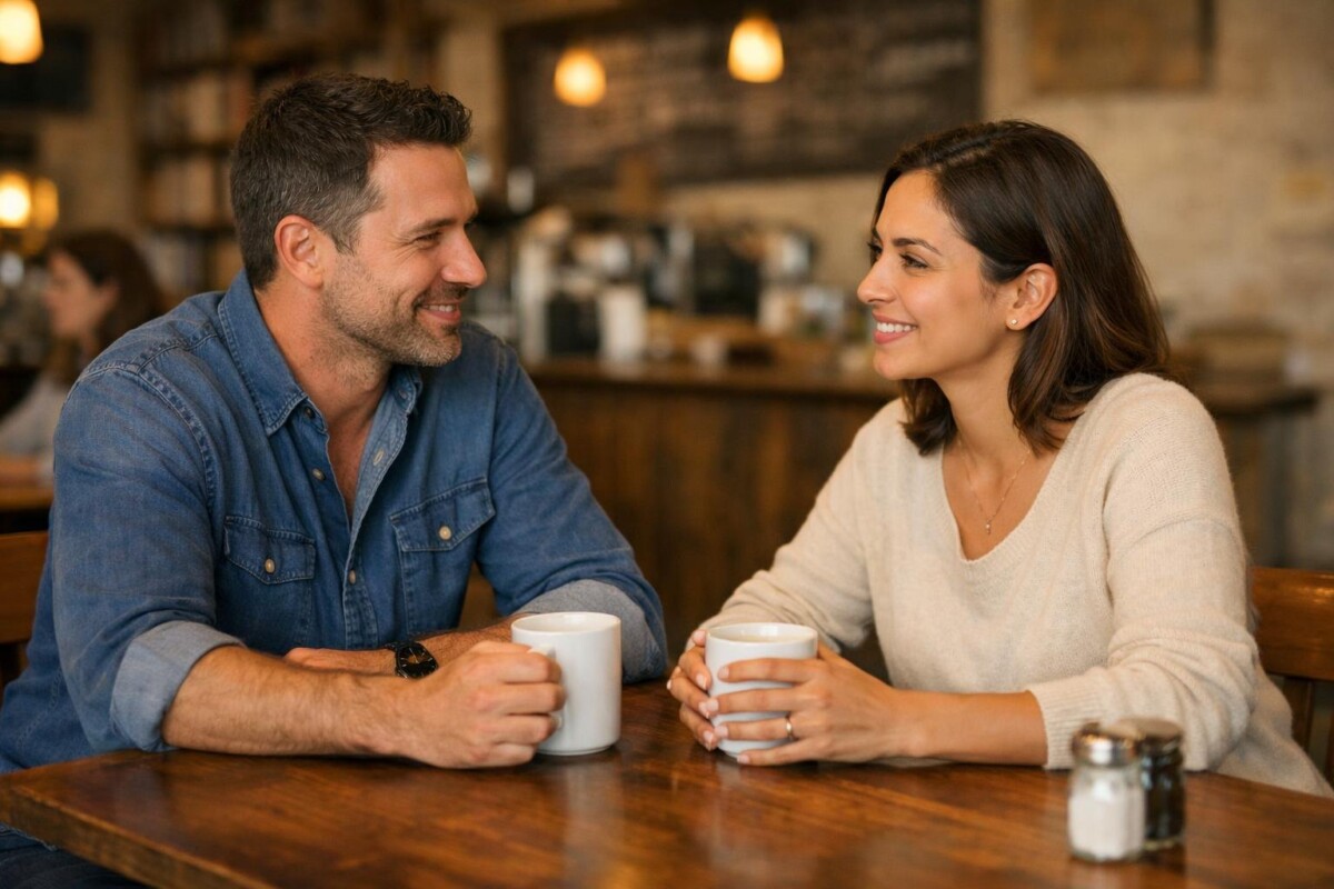 How to make her feel comfortable advice with confident body language and natural conversation