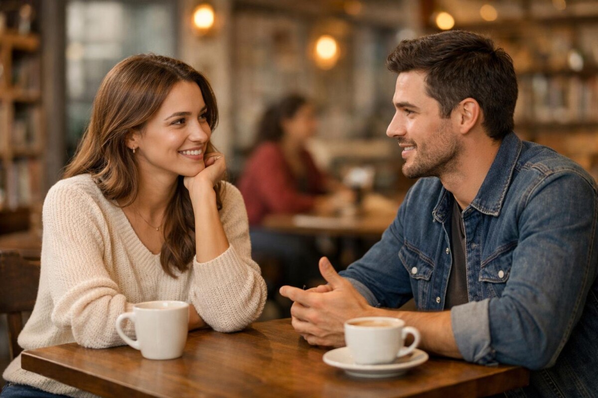 Make a girl fall in love when you start talking advice with confident body language and natural conversation