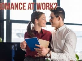 signs coworker likes you
