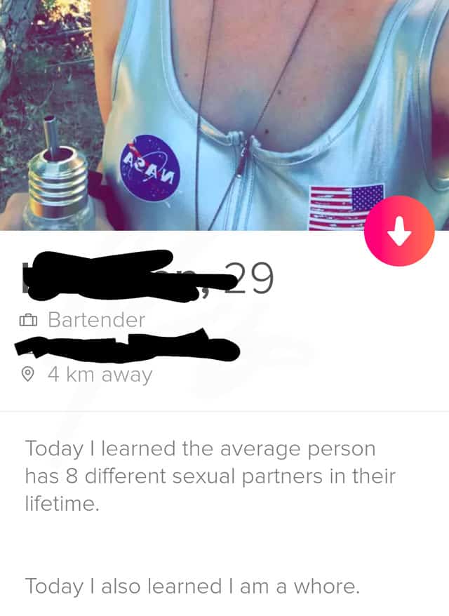 funny tinder girl profile